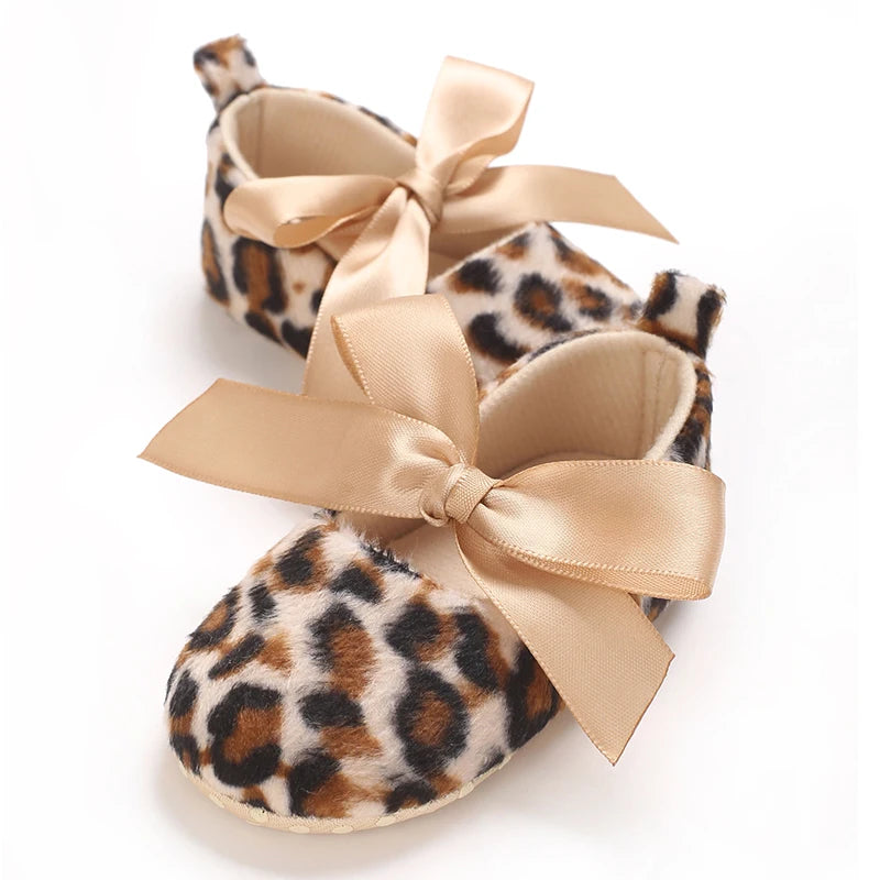 Baby And Toddler Shoes With Soft Rubber Soles Walking Shoes For Girls Princess Shoes For Pring And Autumn
